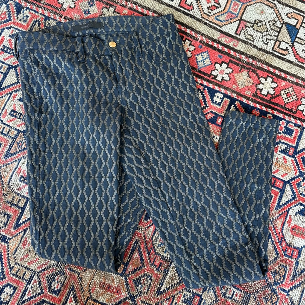 Patterned Genetic Skinny jeans